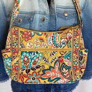 Vera Bradley Retired Yellow Provencal Pattern Shoulder bag, Purse or Crossbody